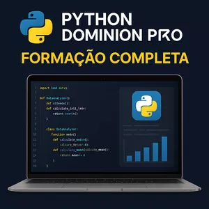 Imagem do curso Python Dominion Pro – Formação Completa 