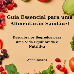 Imagem de capa para o Ebook Guia Essencial para uma Alimentação Saudável!