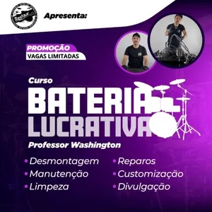 Curso Bateria Lucrativa | Curso RESTAURART