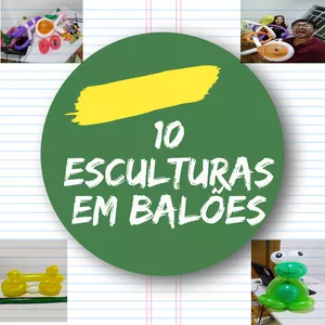 Imagem de Curso Escultura em balões  criado por Caio Benegas Ortiz na hotmart