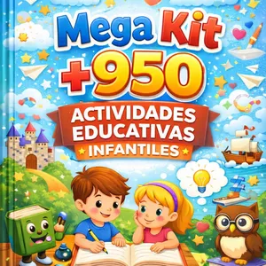 Imagen de portada para Ebook Mega Kit +950 Actividades Educativas Infantiles