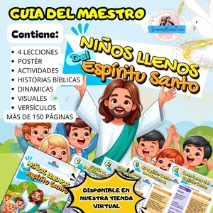 Imagen de portada para Ebook NIÑOS LLENOS DEL ESPÍRITU SANTO (ARCHIVO PDF)
