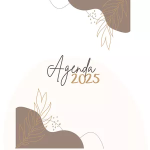 Imagen de portada para Ebook AGENDA SEMANAL A5 MUJER 2025