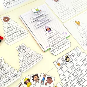 Imagem de capa para o Ebook 📚 *Fichas de Leitura para Fluência Leitora* 