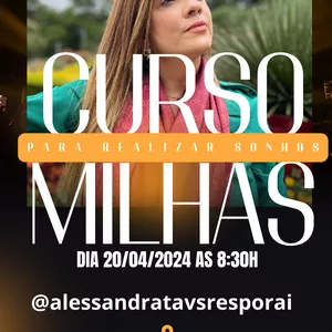 Imagem de capa para o Curso online Curso Milhas para realizar sonhos