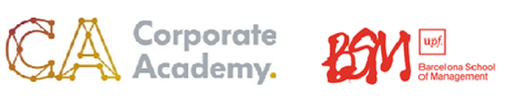 Corporate Academy. BSM UPF logo