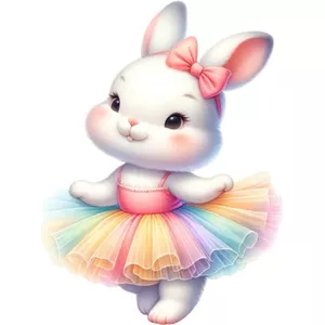 Imagem de capa para o Ebook AULA DE BALLET TEMÁTICA DE PÁSCOA - BABY CLASS (3 a 5 anos) 