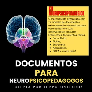 Imagem de capa para o Curso online Kit Neuropsicopedagogo - R$ 38,90