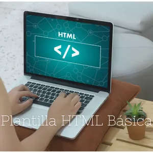 Imagen de portada para Curso online Template HTML basico para empezar