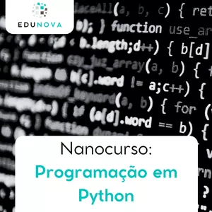 Imagem de capa para o Curso online Nanocurso: Programação em Python