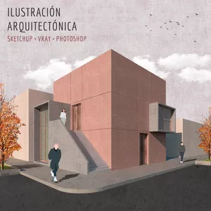 Imagen de portada para Curso online Ilustración Arquitectónica