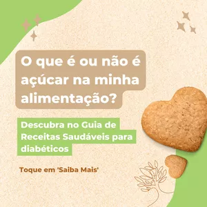 Imagem de capa para o Ebook e-book equilíbrio Doce Receitas Saborosas para diabéticos