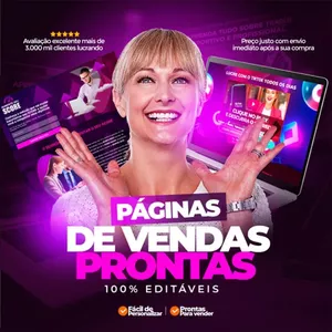 Imagem de capa para o Curso online Pacote Páginas de Vendas para Wordpress e Elementor