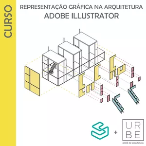 Imagem de capa para o Curso online Curso de Illustrator para Arquitetura