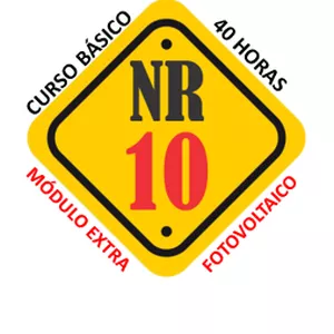 Imagem principal do produto Curso de NR 10 Básico certificado Válido
