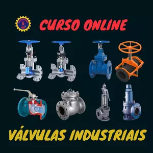 Imagem de capa para o Curso online CURSO VÁLVULAS INDUSTRIAIS