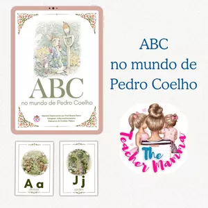 Imagem de capa para o Ebook ABC no mundo de Pedro Coelho