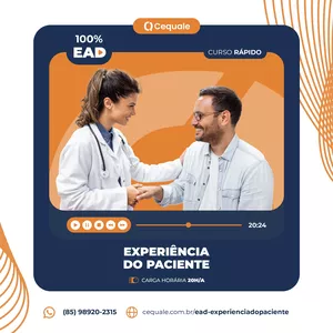 Imagem de capa para o Curso online Experiência do Paciente
