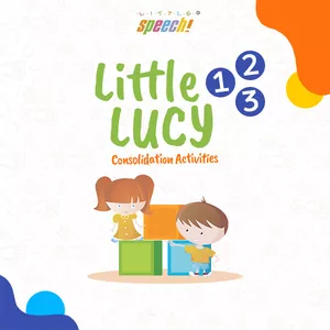 Imagem do curso Caderno de Atividades de Inglês para Crianças - Little Lucy - Workbook 1, 2 e 3 (Combo)
