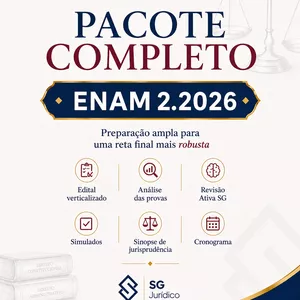 Imagem do curso ENAM 2.2026 | PACOTE COMPLETO — RETA FINAL SG
