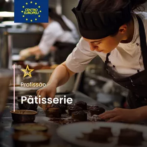 Imagem de capa para o Curso online Pâtisserie ao Vivo