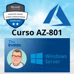 Imagem de capa para o Curso online Curso AZ-801 – Configuring Windows Server Hybrid Advanced Services