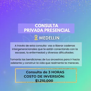 Imagen de portada para Curso online Terapia Presencial y Privada 3 horas con Gina Ardila - Medellín