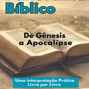 Imagem de capa para o Ebook Panorama biblico de Genesis a Apocalipse com facil entendimento de leitura