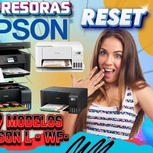 Imagem de capa para o Curso online RESET EPSON - 28 Modelos de Impresoras 2023