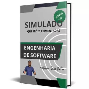 Imagem de capa para o Ebook Simulado de Engenharia de Software + 25 questões online para praticar