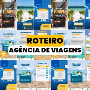 Imagem de capa para o Curso online ROTEIRO AGÊNCIA DE TURISMO