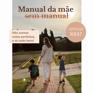 Imagem de capa para o Ebook Manual da mãe sem manual