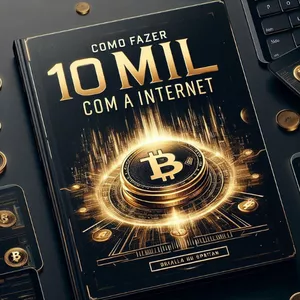 Imagem de capa para o Ebook como fazer 10 mil com a internet