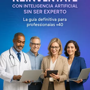 Imagen de portada para Ebook .HumanIA: Reinvéntate con Inteligencia Artificial sin ser experto