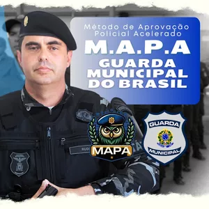Imagem do curso MAPA GCM BRASIL: Método de Aprovação Policial Acelerado na Guarda Municipal do Brasil