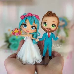 Imagem de capa para o Curso online Curso Noivinhos Chibi