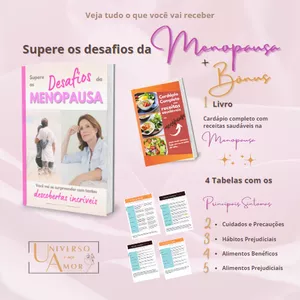 Imagem de capa para o Ebook Supere os desafios da Menopausa