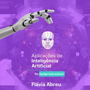 Imagem de capa para o Ebook Aplicações de   Inteligência Artificial em Design Instrucional