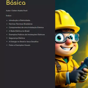 Imagem de capa para o Ebook Curso de Elétrica Basica