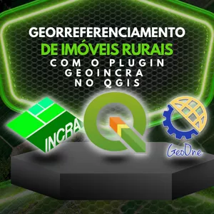 Imagem do curso Georreferenciamento de Imóveis Rurais com o plugin GeoINCRA.