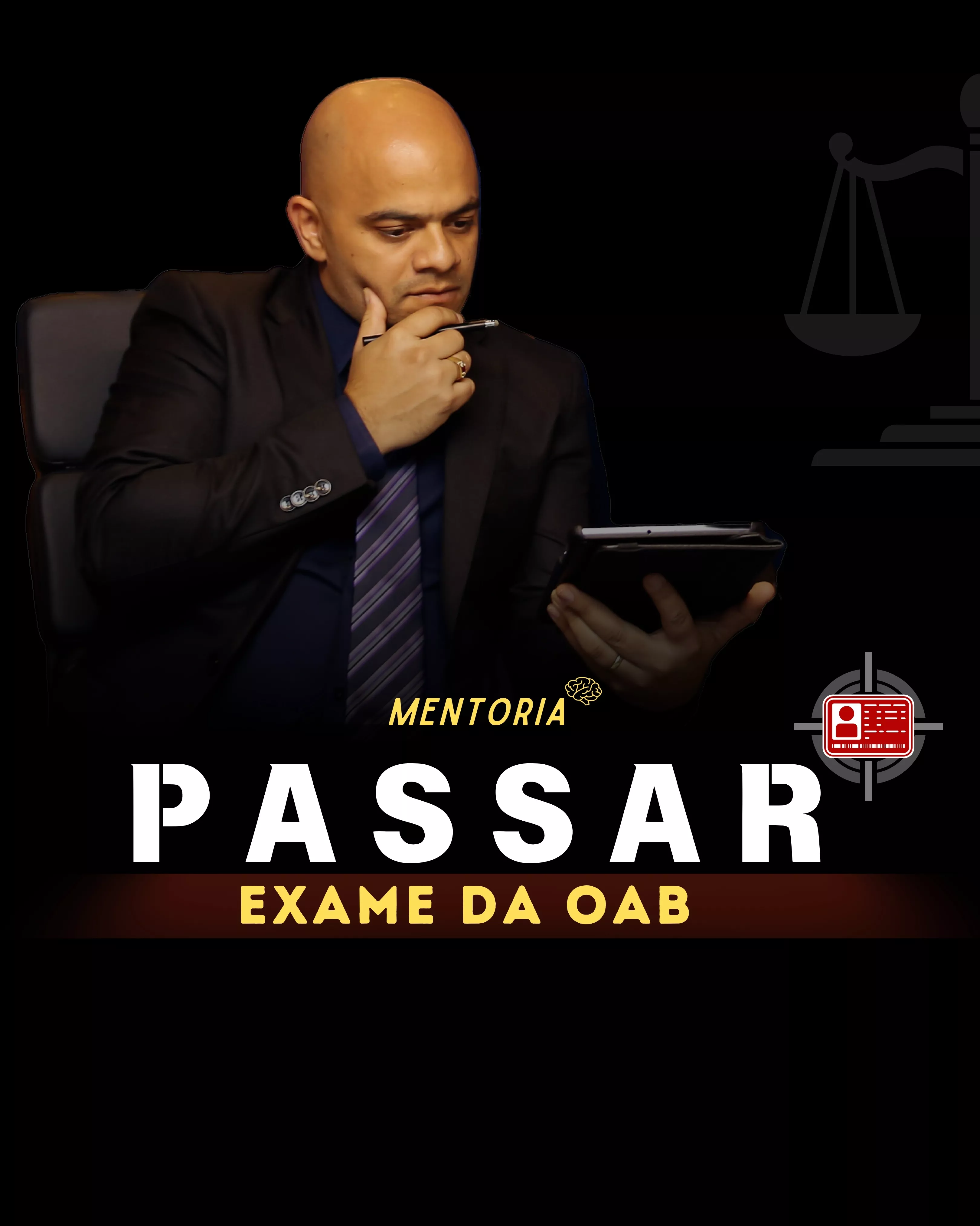 Mentoria e Método Objetivo PASSAR na OAB