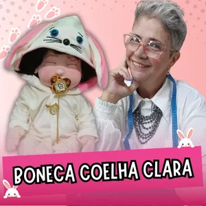 Imagem de capa para o Ebook MOLDE - BONECA COELHA CLARA