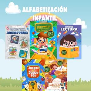 Imagen de portada para Curso online Alfabetización Infantil - Clasecitass 