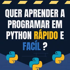 Imagem de capa para o Curso online Curso e programação em Python