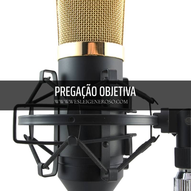 Imagem do curso FORMAÇÃO DE PREGADORES - PREGAÇÃO OBJETIVA