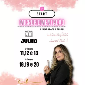 Imagem de capa para o Curso online Start em MIcropigmentação 