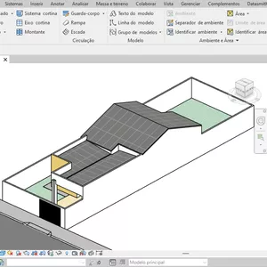 Imagem de capa para o Curso online PROJETO ARQUITETÔNICO CASA 120 m² EDITÁVEL REVIT
