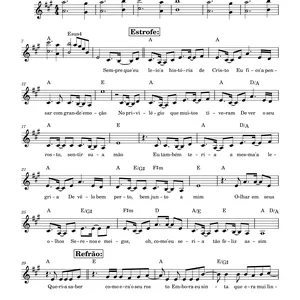 Imagem de capa para o Ebook O Rosto de Cristo - Sarah Farias - CIFRA - LETRA E MELODIA