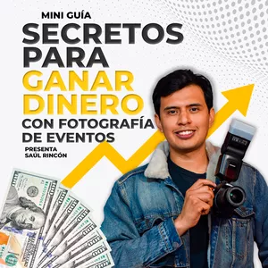 Imagen de portada para Ebook Mini Guia: Secretos para ganar dinero con la fotografía de eventos 