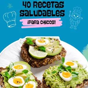 Imagen de portada para Curso online RECETAS SALUDABLES Y DIVERTIDAS PARA NIÑOS 